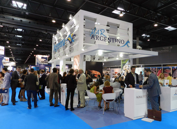 Mar Argentino inauguró en Boston su participación en las Ferias Internacionales 2014